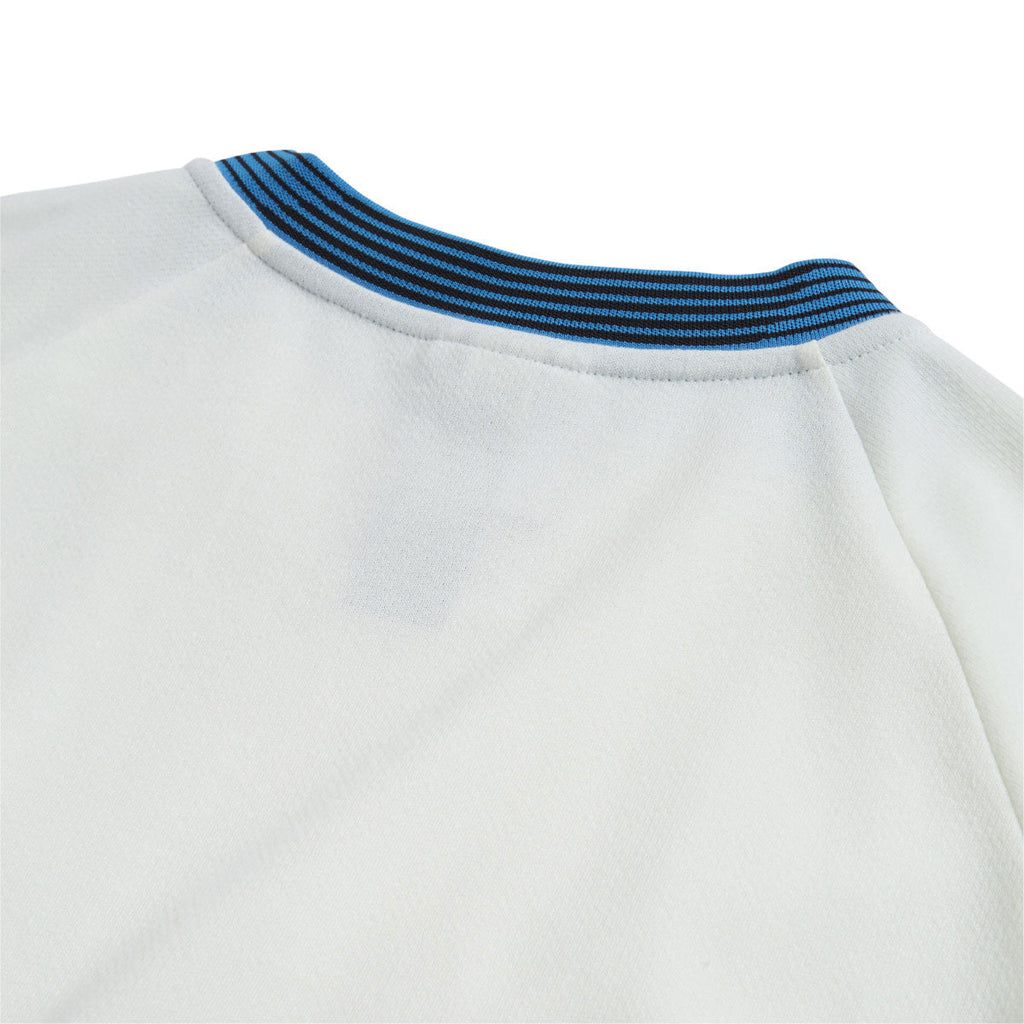 Adidas Skate Form Long Sleeve T-Shirt - Core White/Lucid Ray Blue