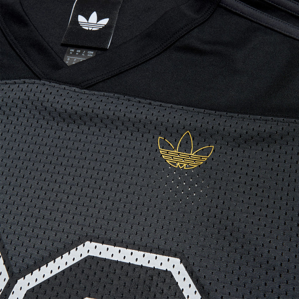 Adidas Tyshawn Jersey - Black/Iron Metallic/Carbon
