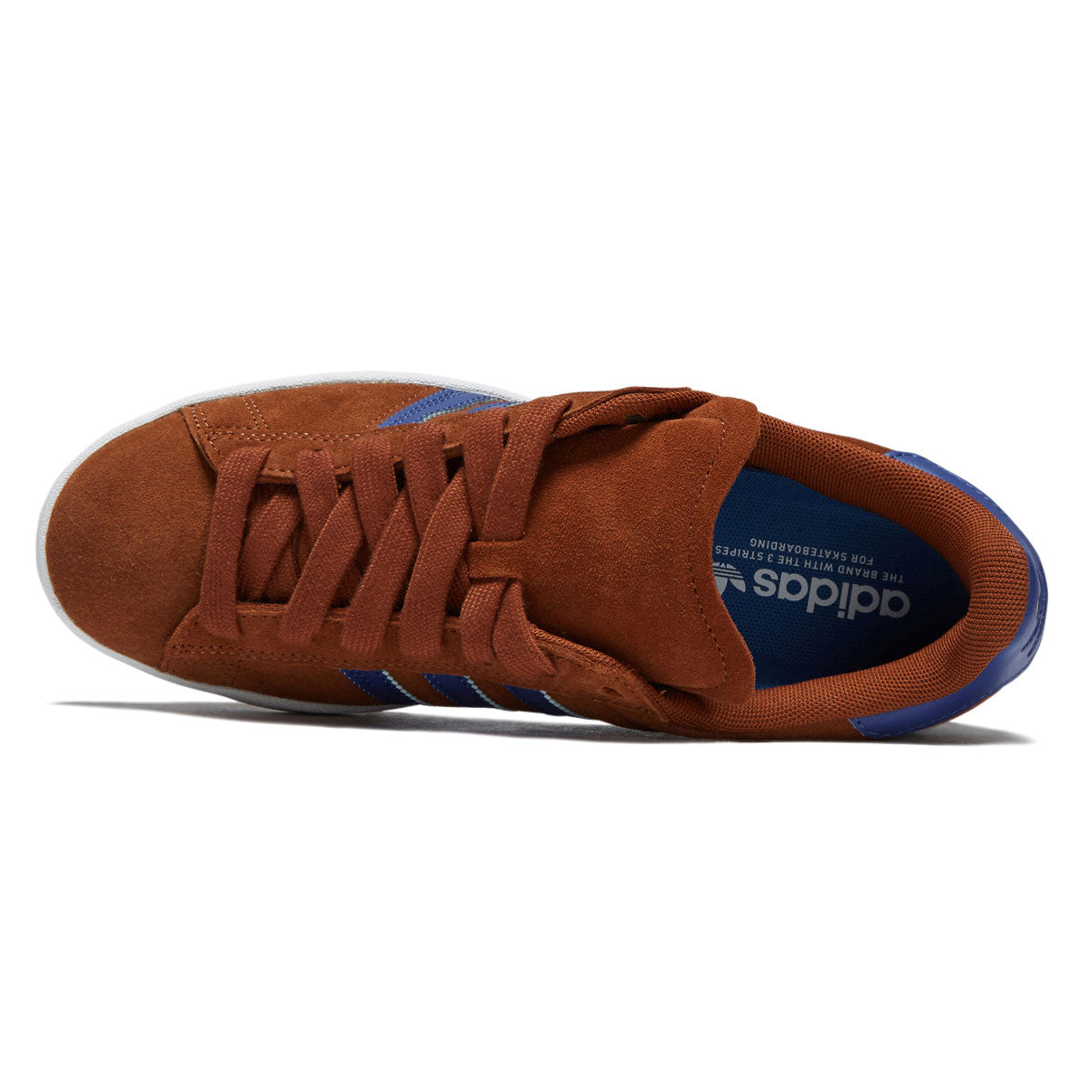 Adidas Campus 90s ADV Shoes - Dusky Bronze/Team Royal Blue/Ftwr White