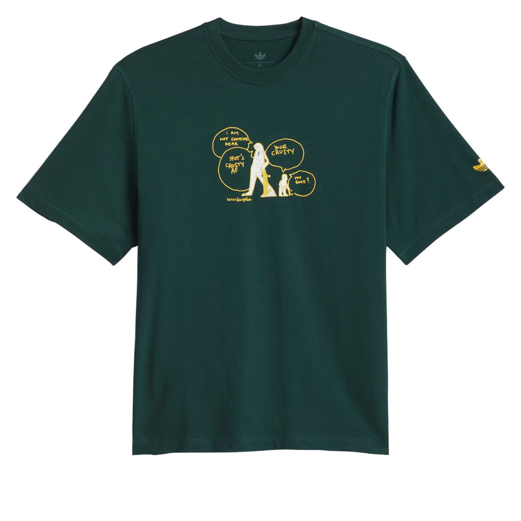 Adidas Gonz Crusty T-Shirt - Aurora Ivy/Black