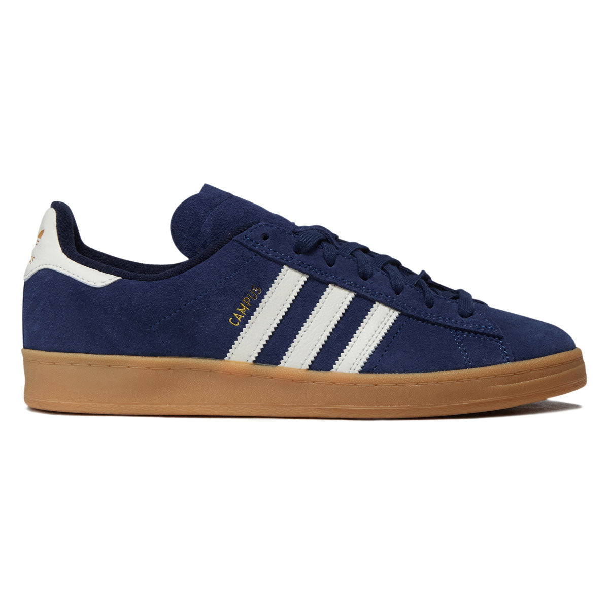 Adidas Campus ADV Shoes - Dark Blue/Chalk White/Gum
