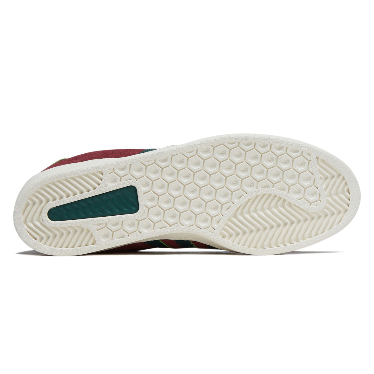 Adidas Campus ADV Shoes - Shadow Red/Court Green/Chalk White