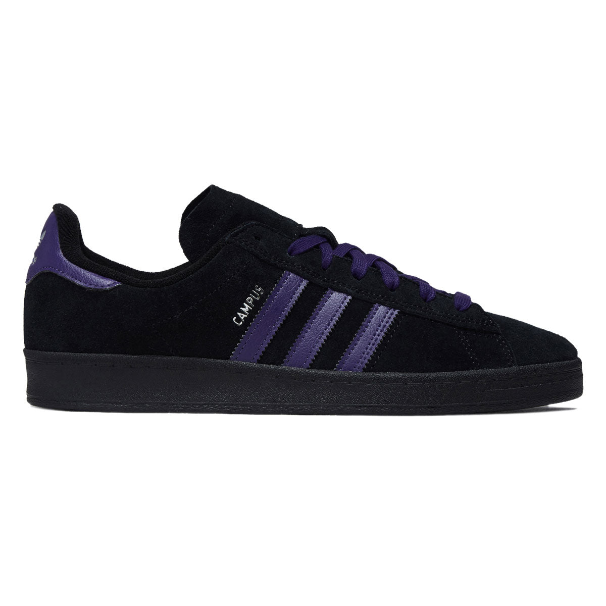 Adidas Campus ADV Shoes - Collegiate Purple/Core Black/Silver Metallic