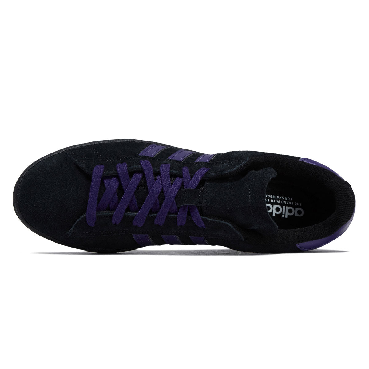 Adidas Campus ADV Shoes - Collegiate Purple/Core Black/Silver Metallic