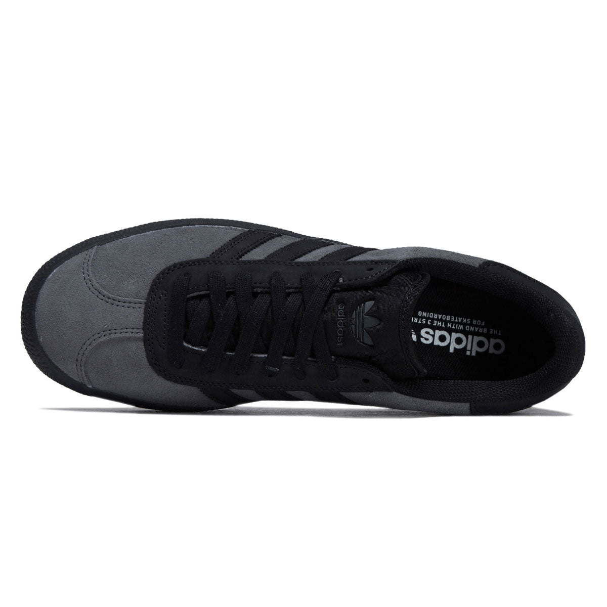 Adidas Gazelle ADV Shoes - Grey/Core Black/Gold Metallic