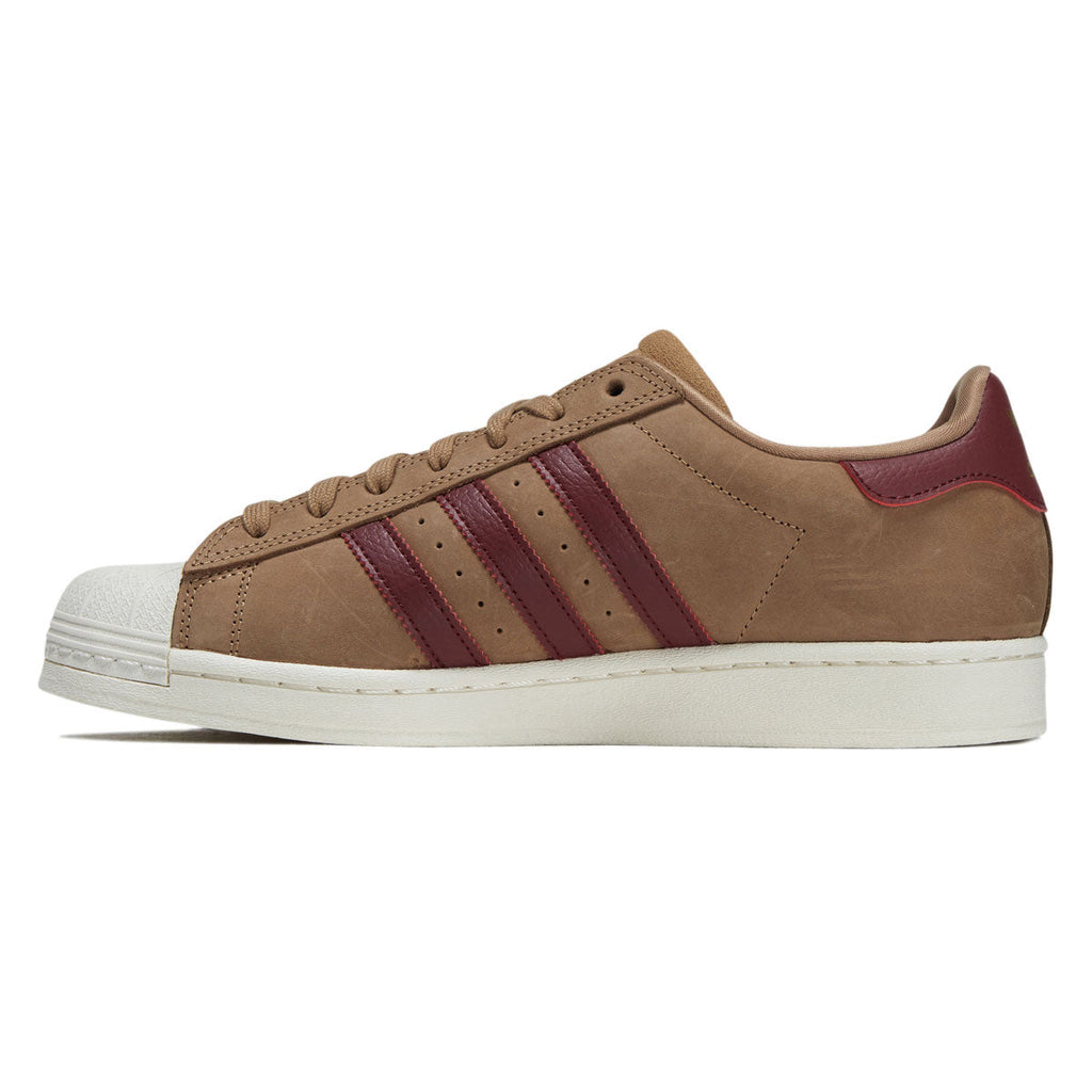 Adidas Superstar ADV Shoes - Cardboard/Shadow Red/Gold Metallic