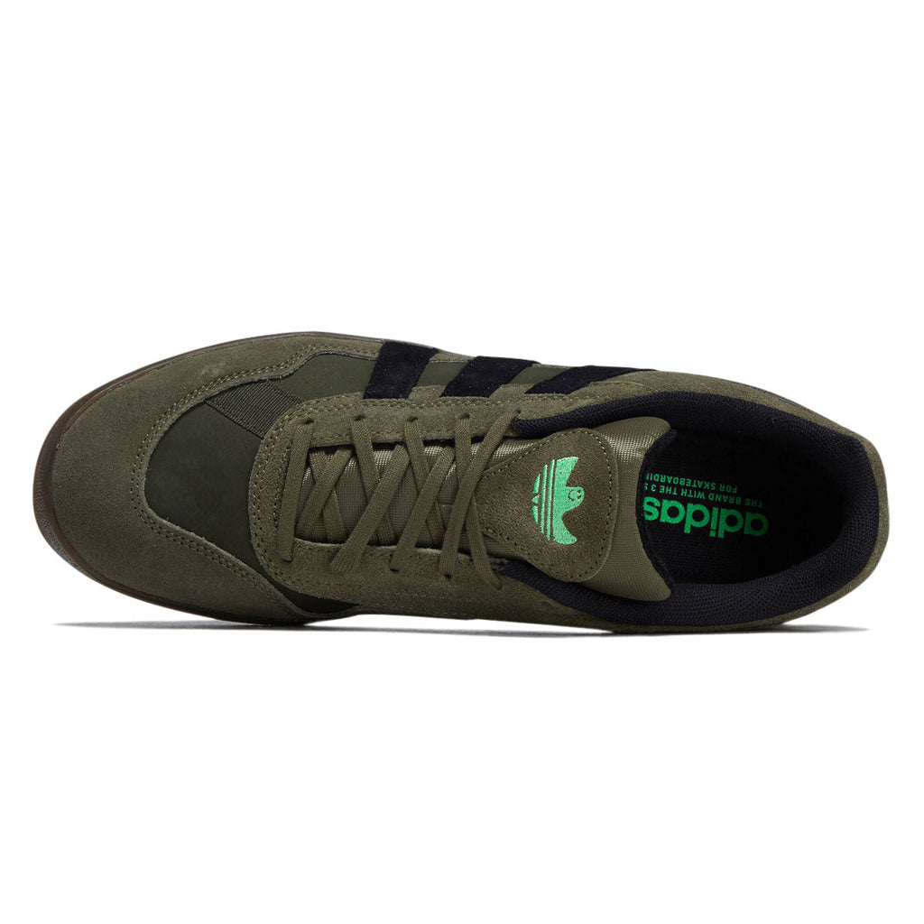 Adidas Aloha Super Shoes - Olive Strata/Core Black/Gum