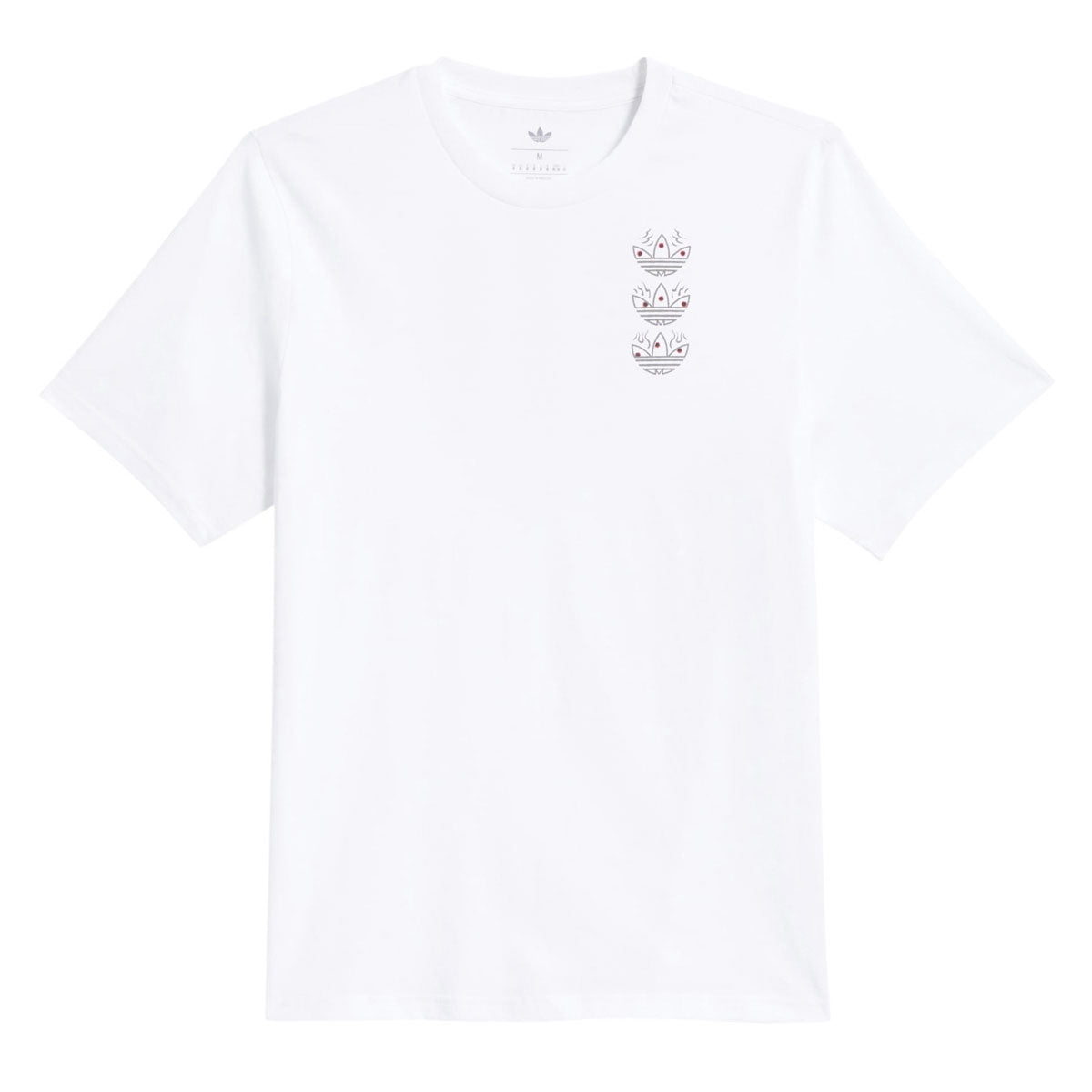 Adidas TOS Curb T-Shirt - White/Multicolor
