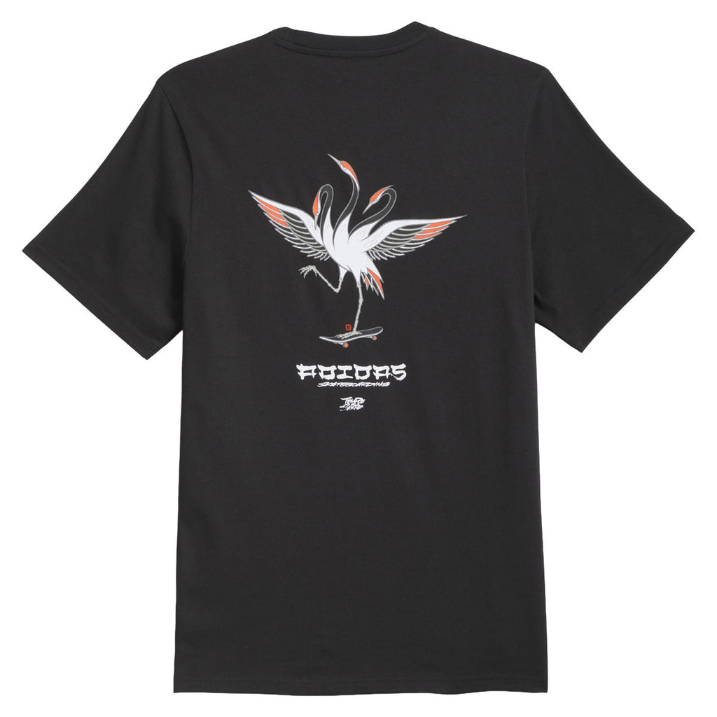 Adidas TOS Crane T-Shirt - Black/White