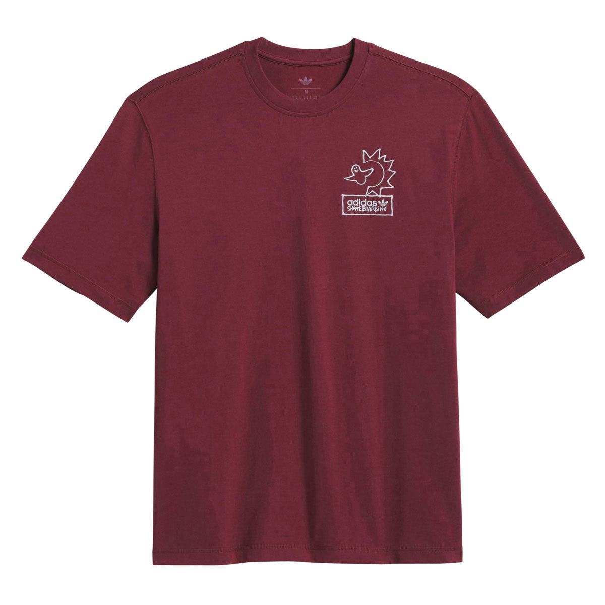 Adidas Gonz Na T-Shirt - Shadow Red/Halo Silver