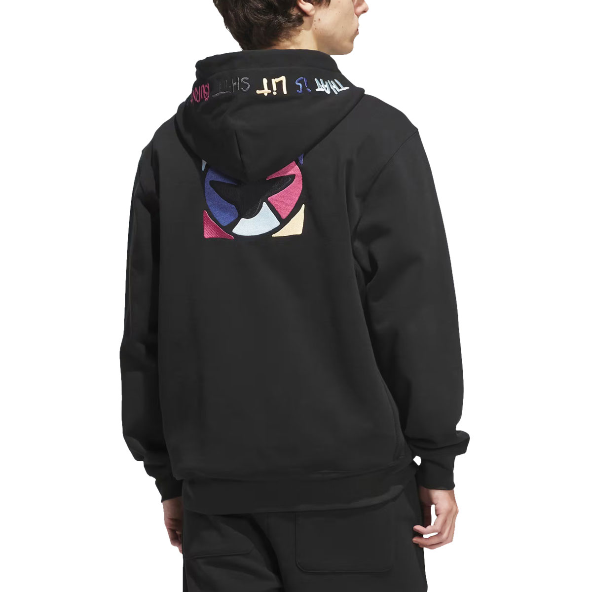 Adidas Gonz Graph Full Zip Hoodie - Black