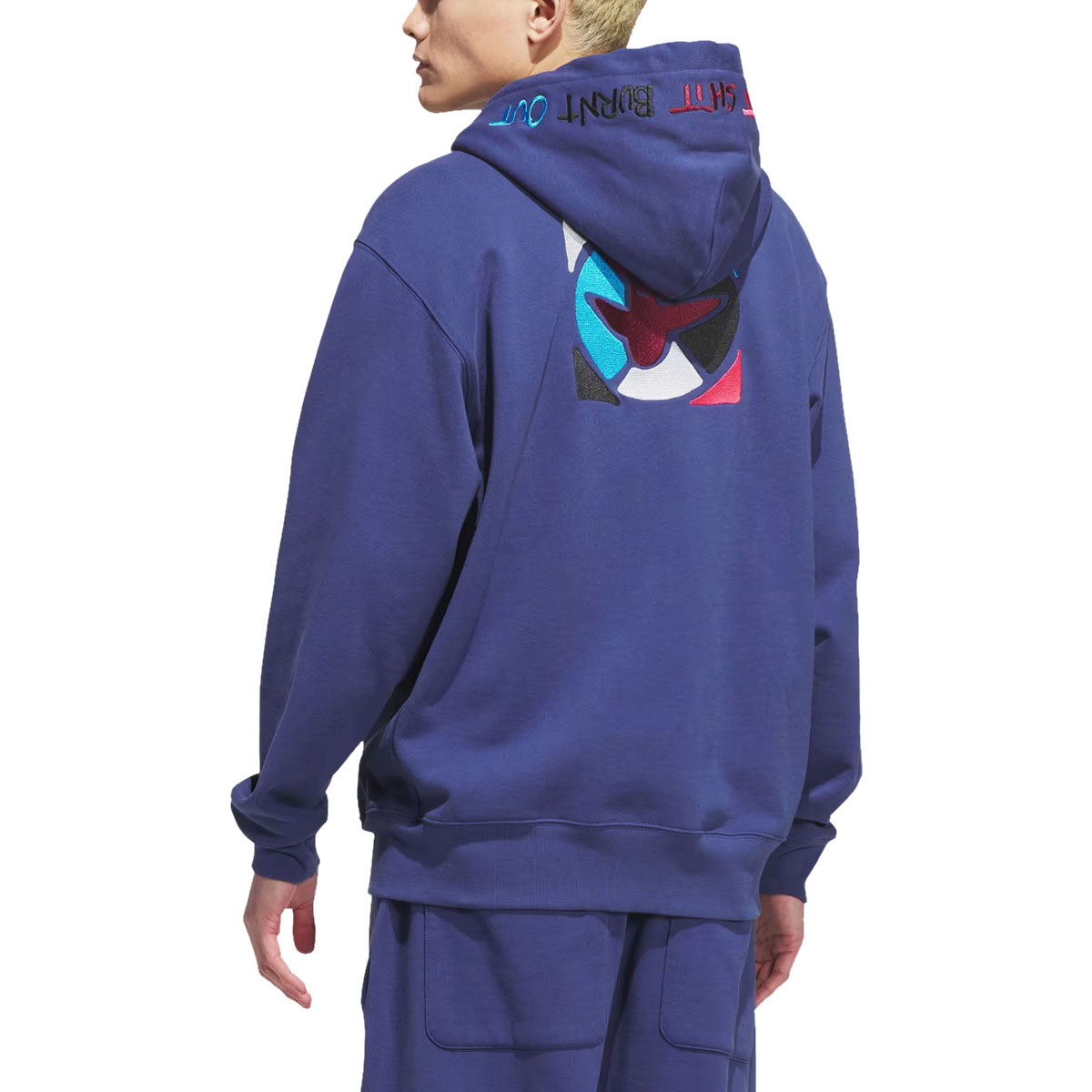 Adidas Gonz Graph Full Zip Hoodie - Muted Purple