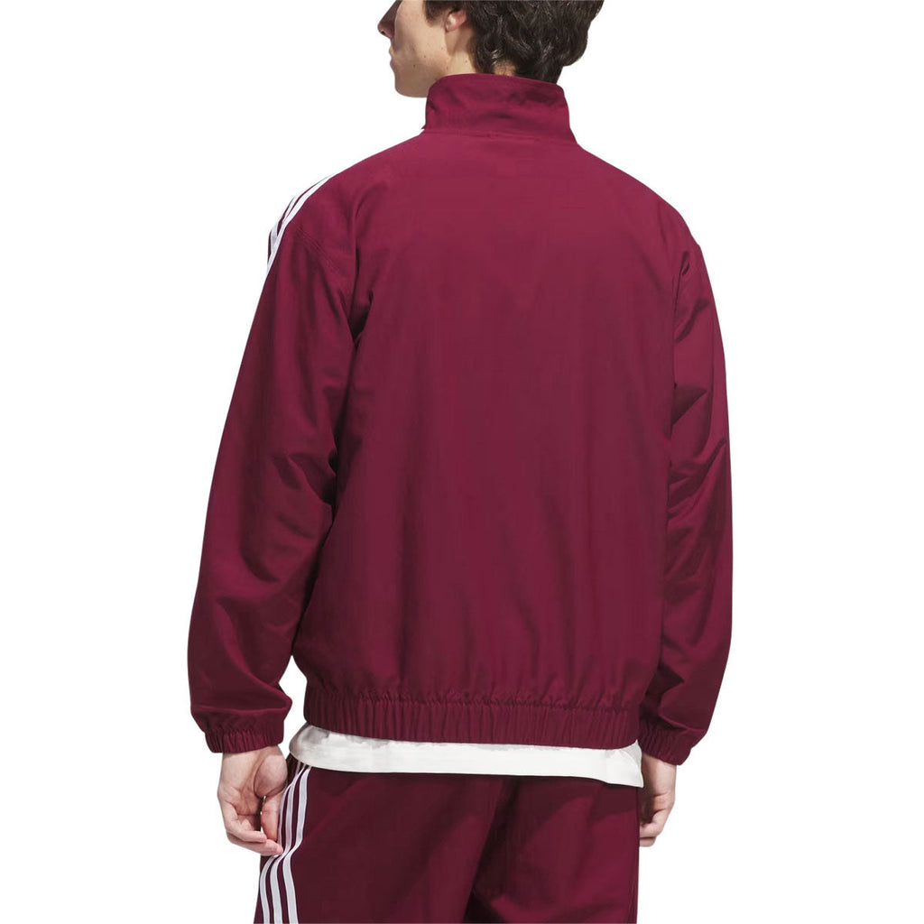 Adidas Superfire Track Jacket - Shadow Red/White