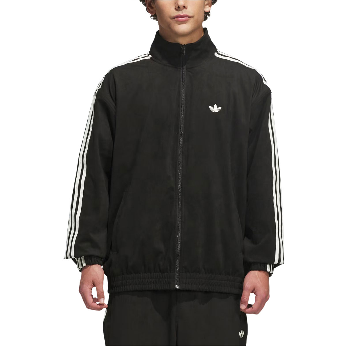 Adidas Vintage Superfire Track Jacket - Black/Cream White