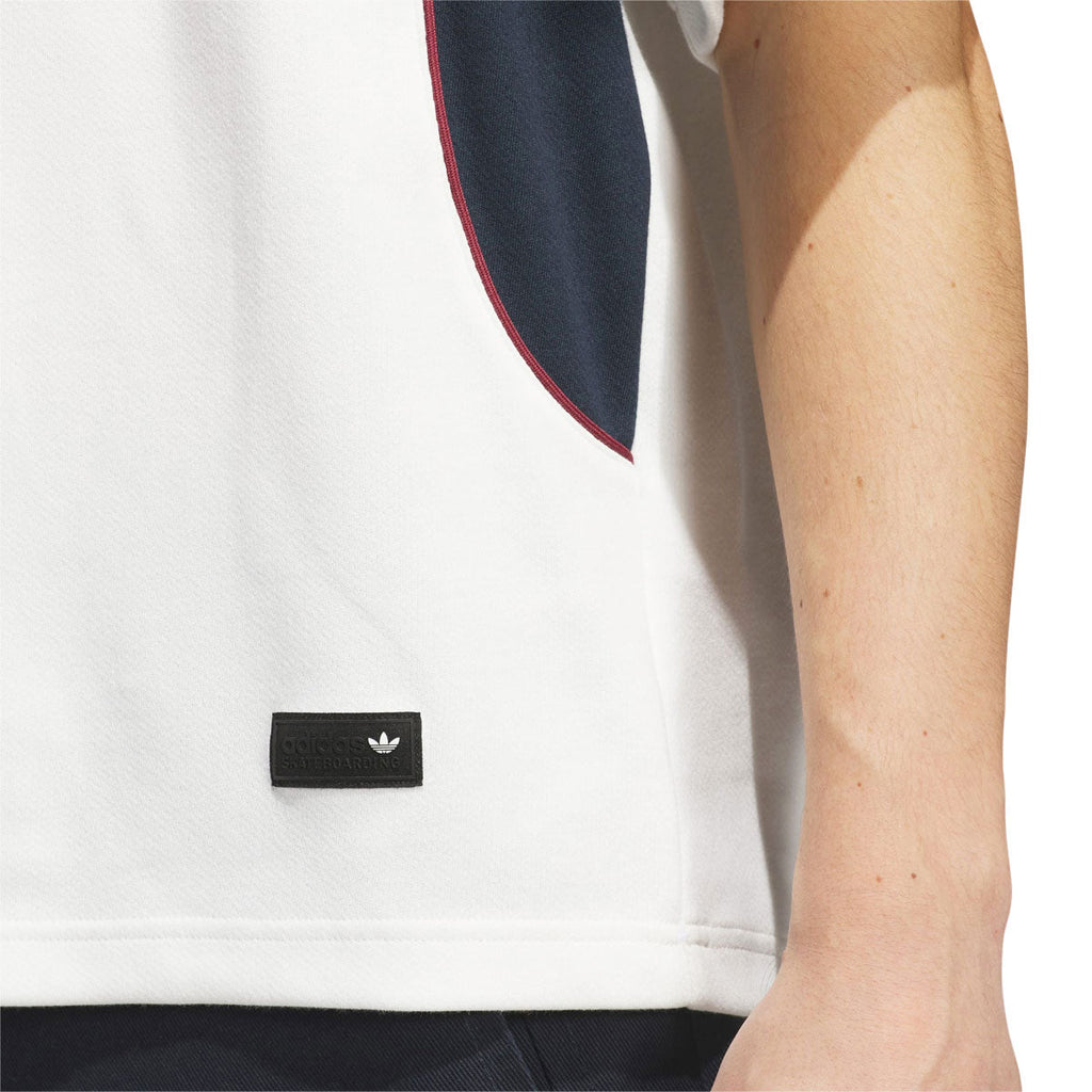 Adidas FS+ Jersey - Chalk White/Aurora Ink