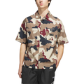 Adidas FS+ Shirt - Khaki Heather/Khaki/Aurora Ink/Shadow Red