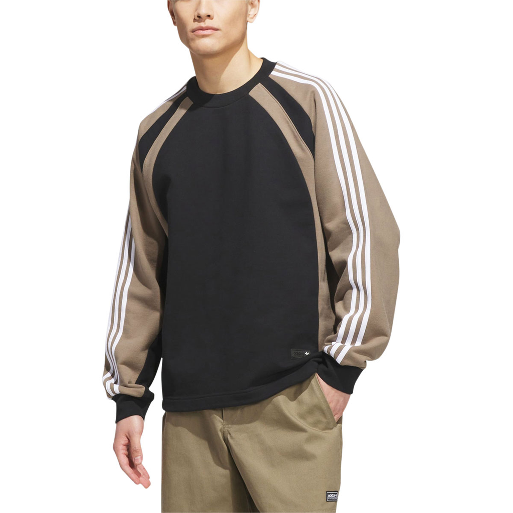 Adidas FS+ Crewneck Sweatshirt - Black/Khaki