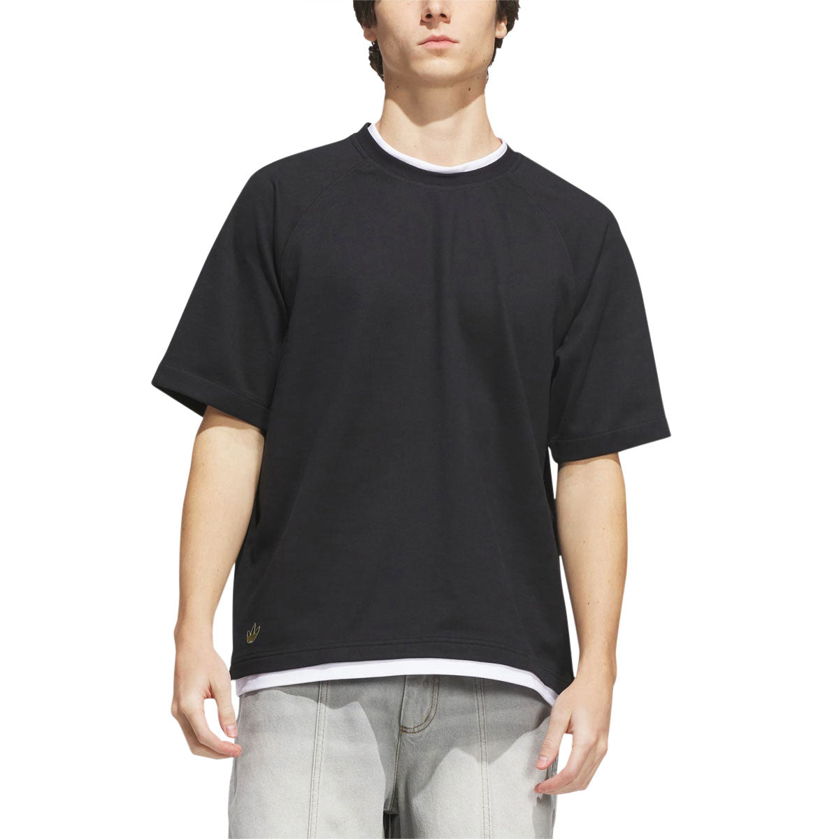 Adidas Tyshawn Premium T-Shirt - Black/White