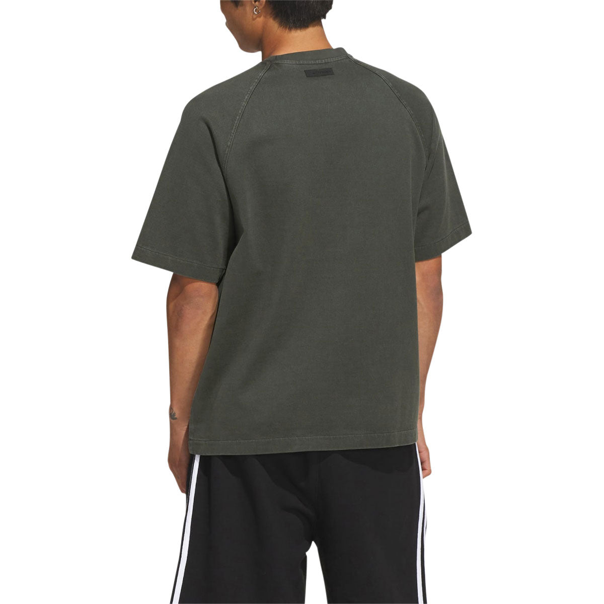 Adidas Tyshawn Washed T-Shirt - Utility Grey