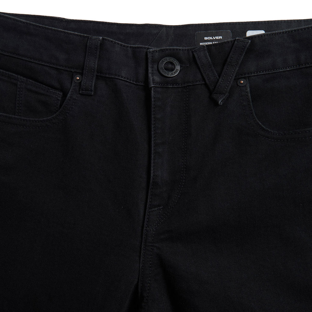 Volcom Solver Denim Jeans - Black Out 2026