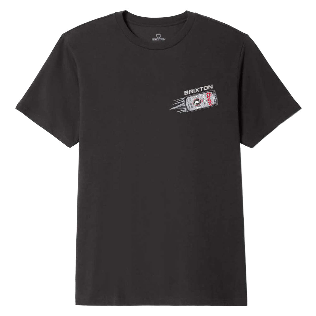 Brixton x Coors Light Silver Speed T-Shirt - Black