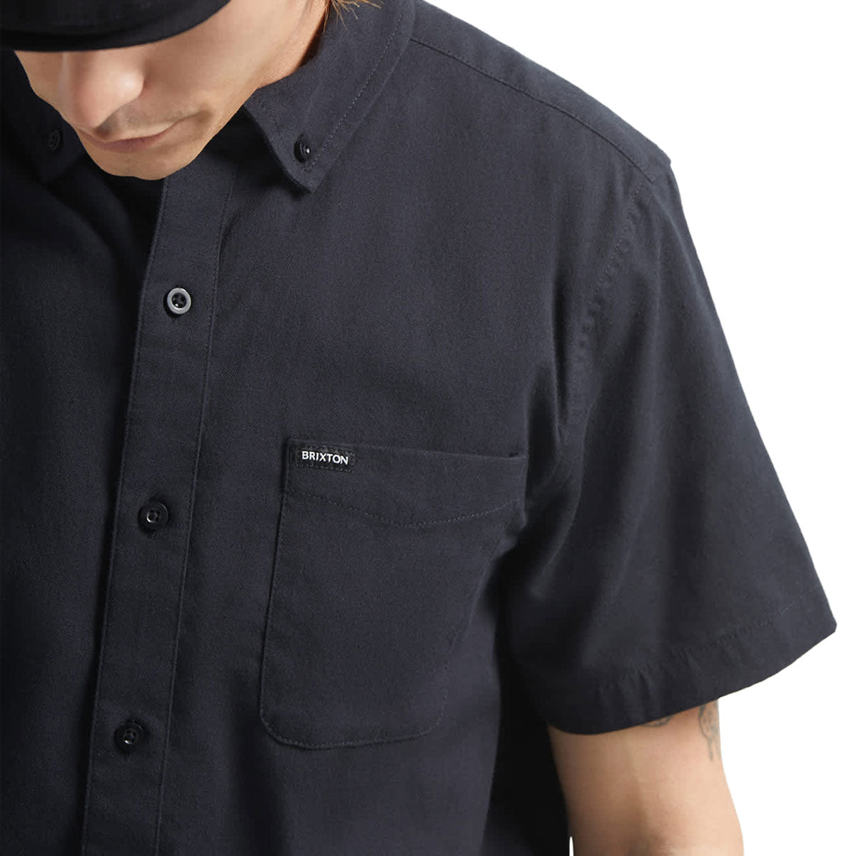 Brixton Sanford Oxford Shirt - Black