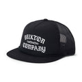 Brixton Chains Netplus HP Trucker Hat - Black/Black