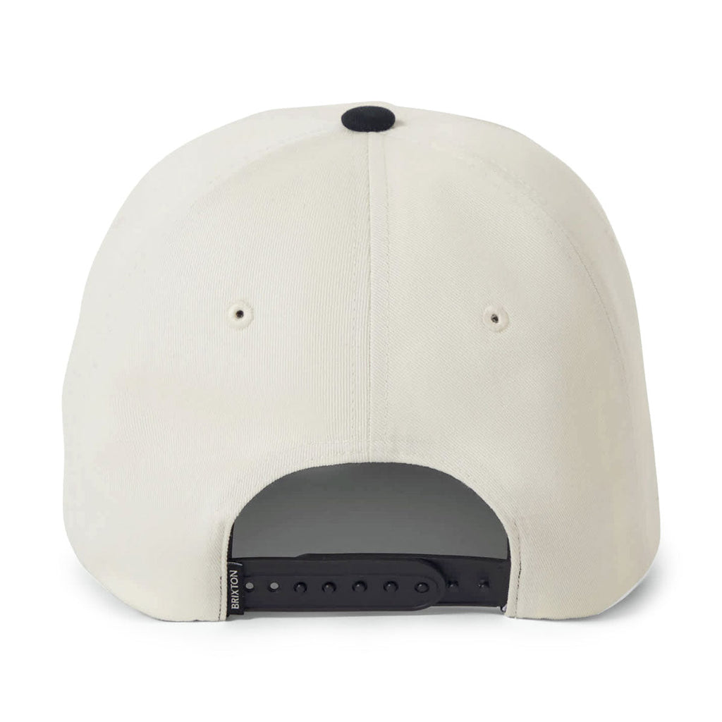 Brixton x Goodyear Speedway HP Snapback Hat - Off White