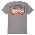 Brixton Pillar T-Shirt - Heather Grey