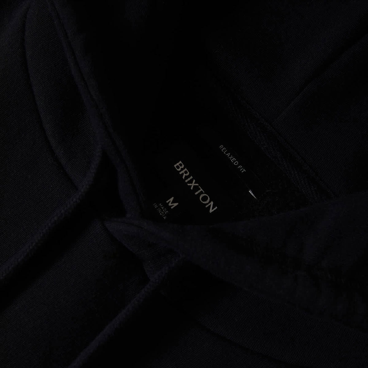 Brixton Smile Always Relaxed Hoodie - Black Worn Wash