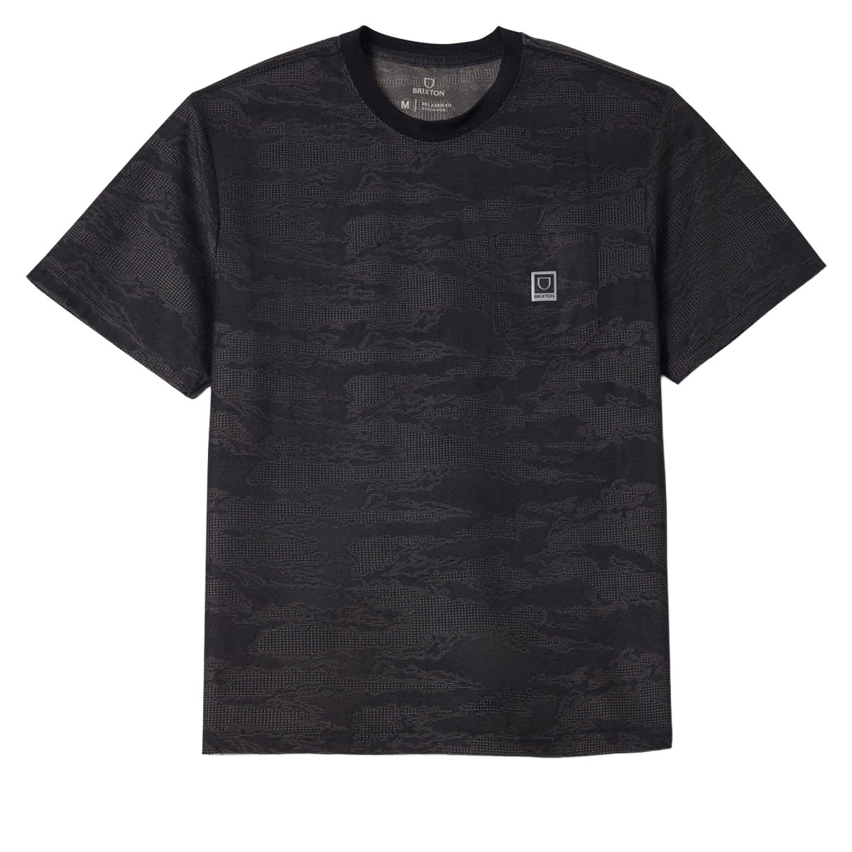 Brixton Journey Pocket T-Shirt - Black Tiger Camo