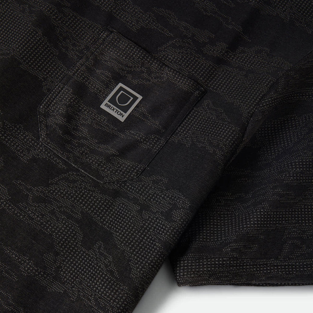 Brixton Journey Pocket T-Shirt - Black Tiger Camo