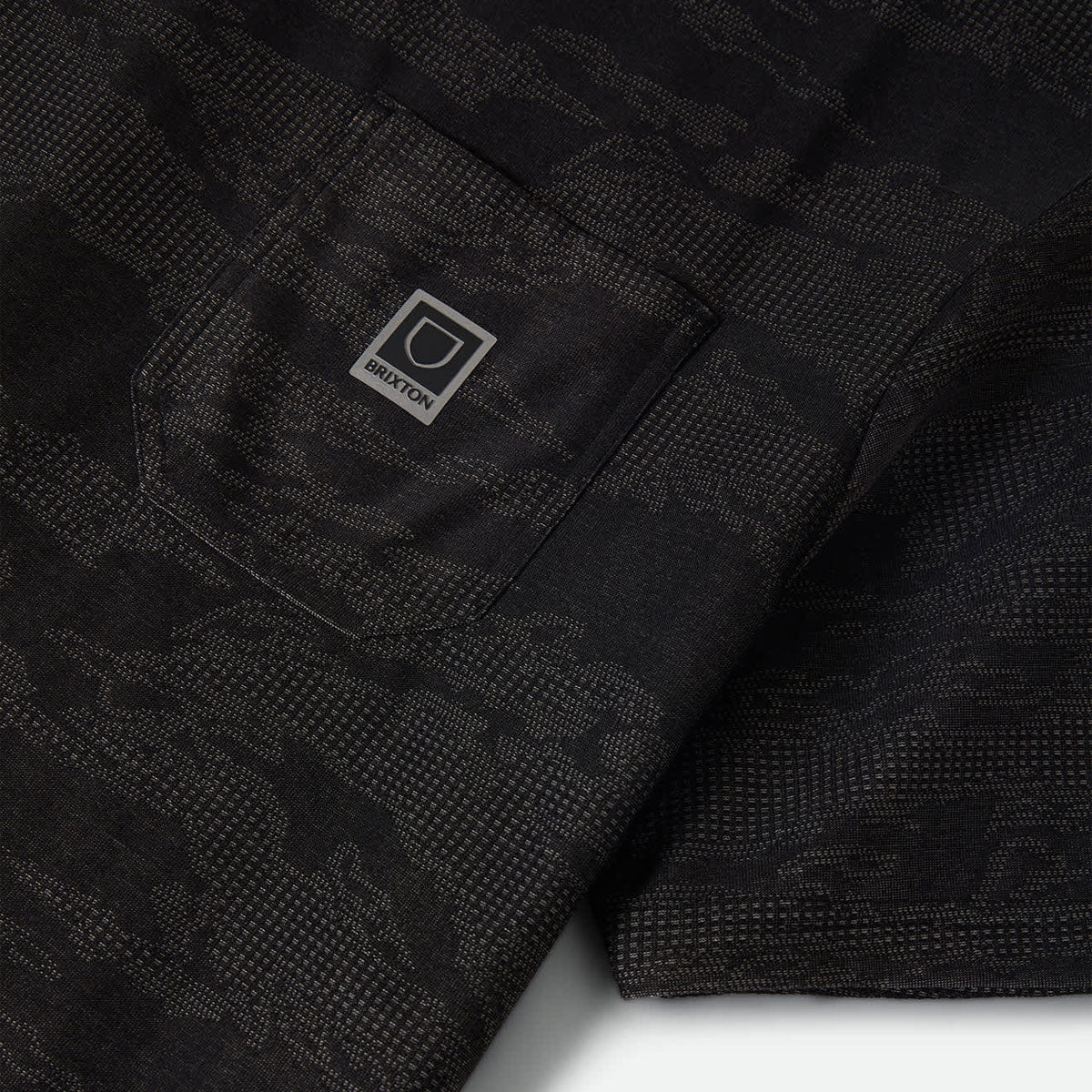 Brixton Journey Pocket T-Shirt - Black Tiger Camo