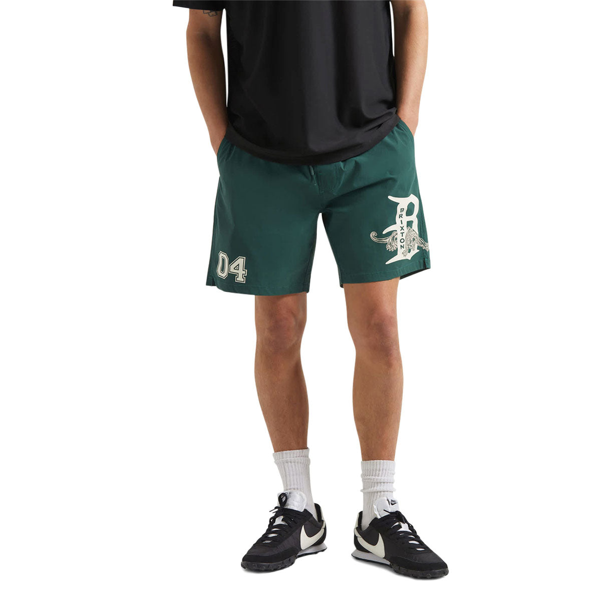 Brixton Everyday Hybrid 7" Shorts - Primal Green