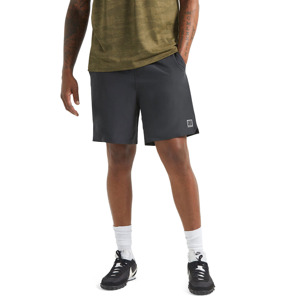 Brixton Journey Active Shorts - Black
