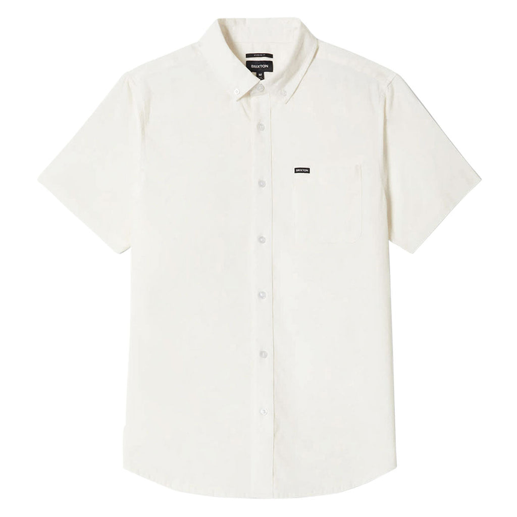 Brixton Sanford Oxford Shirt - Off White