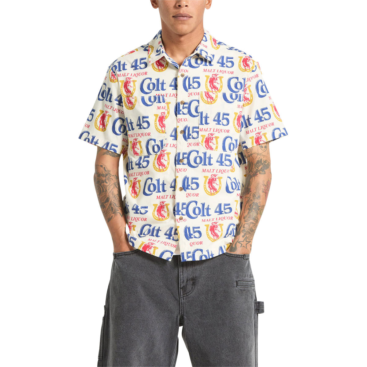 Brixton x Colt 45 Shirt - Multi