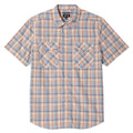 Brixton The Breezy Wayne Shirt - Blue Multi Plaid