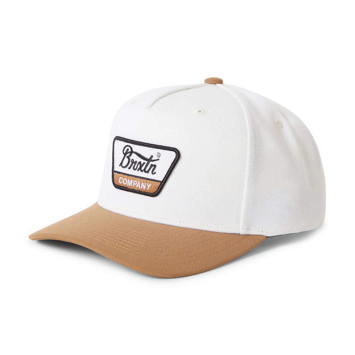 Brixton Linwood C Netplus Mp Snapback Hat - Off White/Copper
