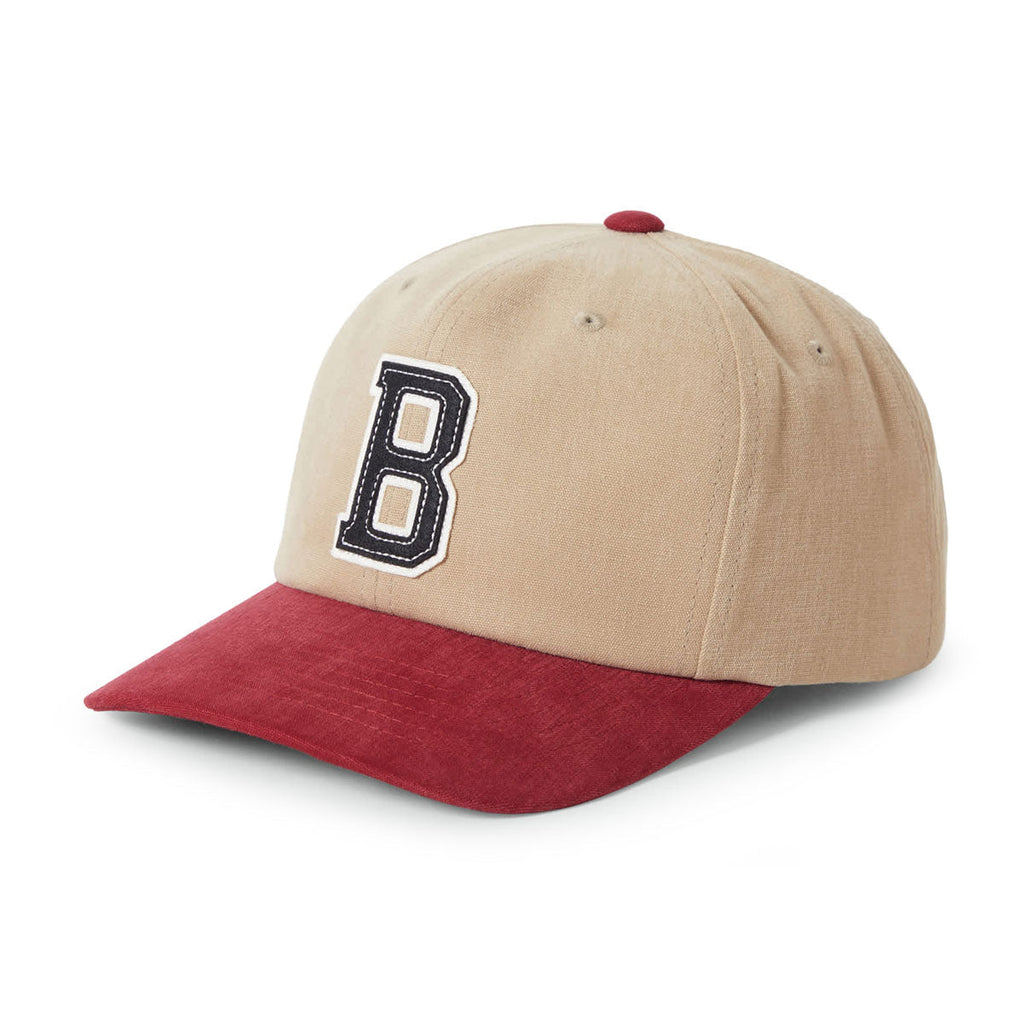 Brixton Big B Mp Hat - Sand/Burgundy