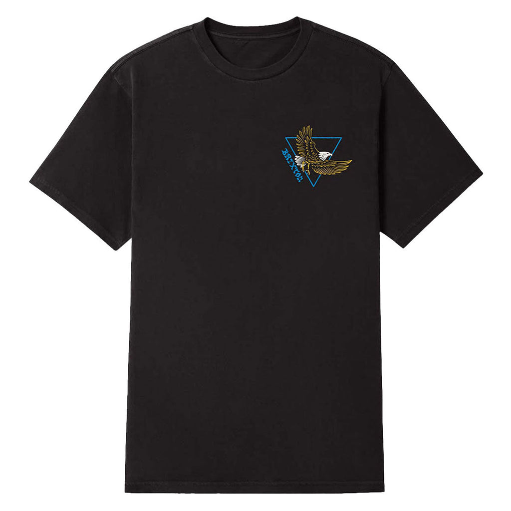 Brixton Opal T-Shirt - Black Worn Wash