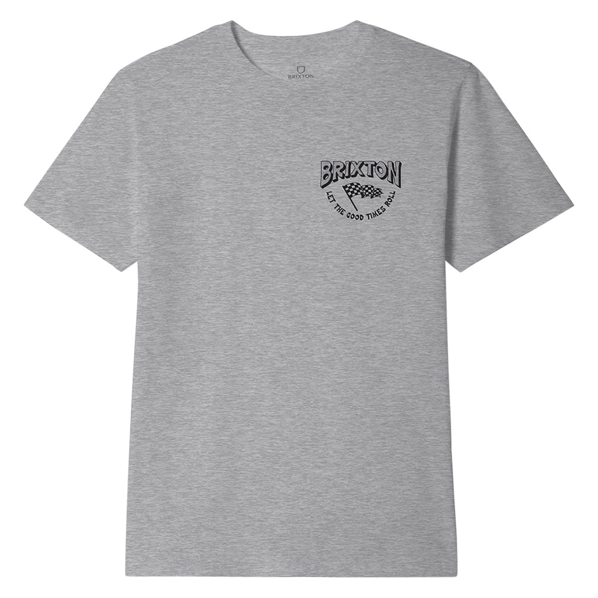 Brixton Garnet T-Shirt - Heather Grey
