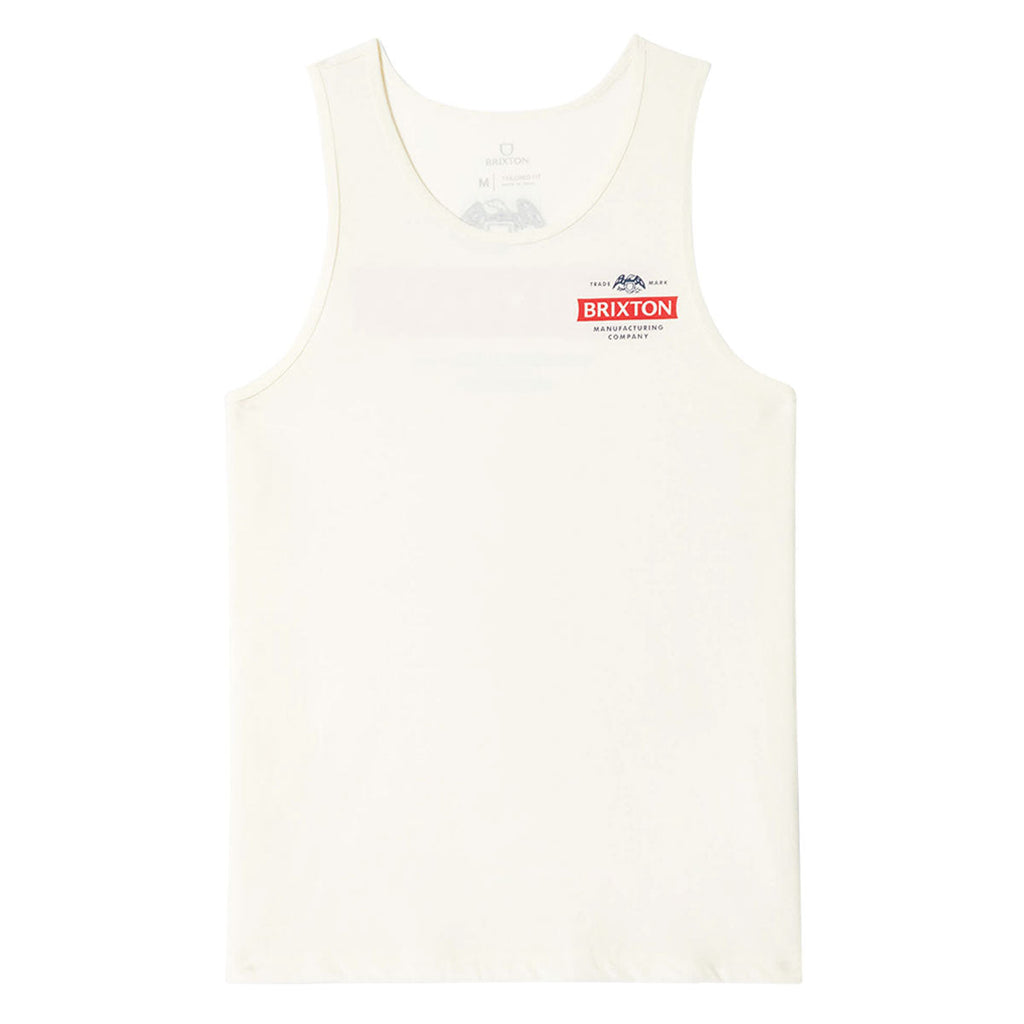 Brixton Pinnacle Tank Top - Off White