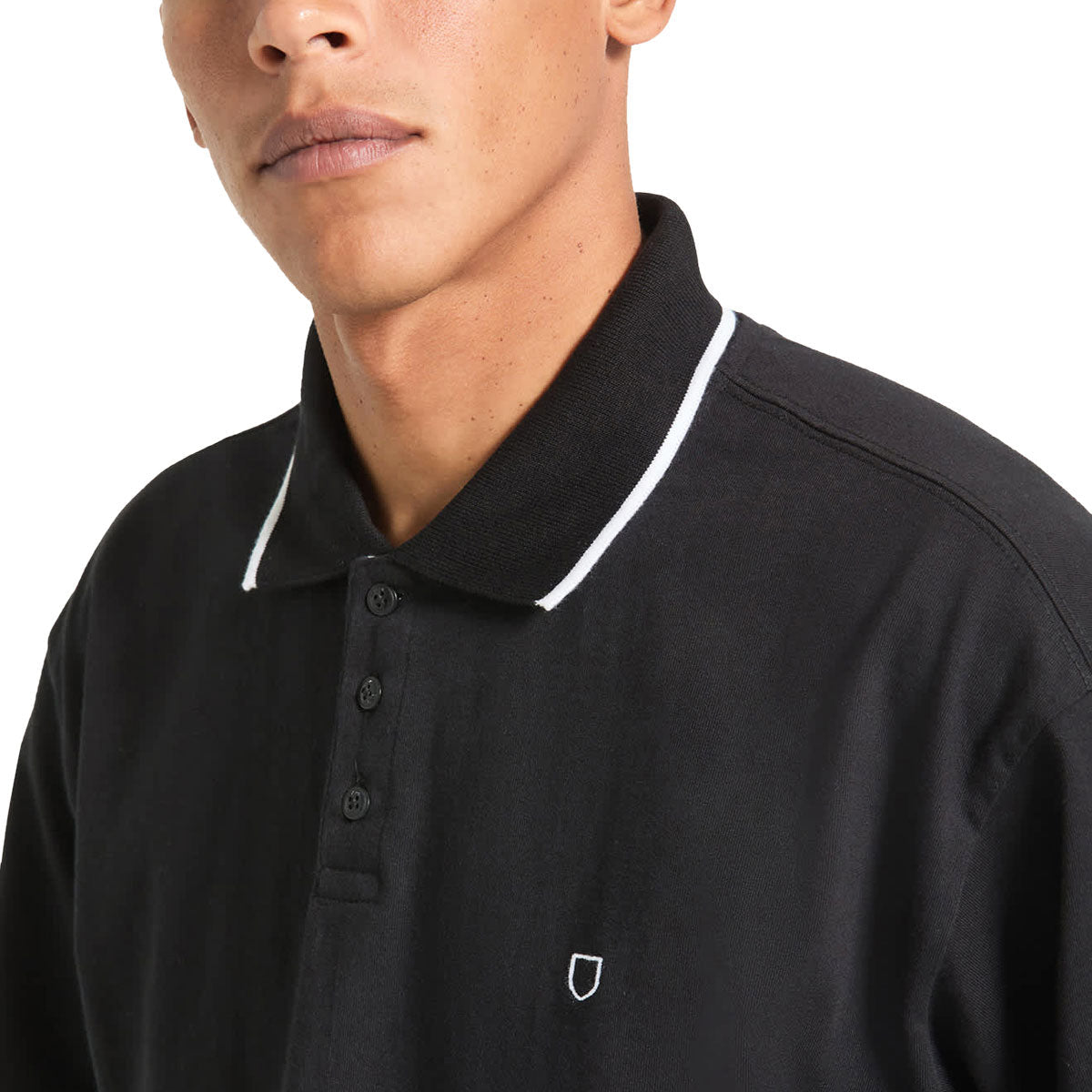 Brixton Anton Polo Shirt - Black