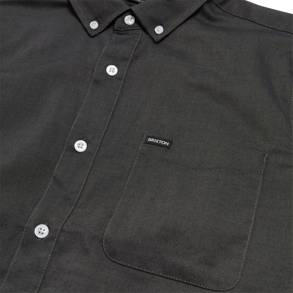 Brixton Sanford Oxford Shirt - Charcoal
