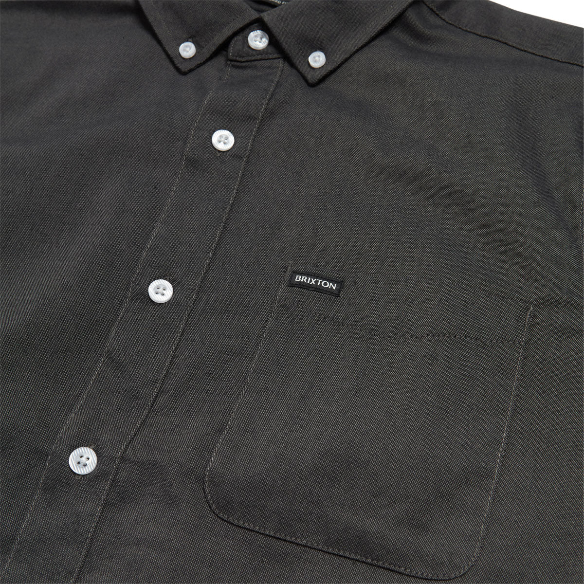 Brixton Sanford Oxford Shirt - Charcoal