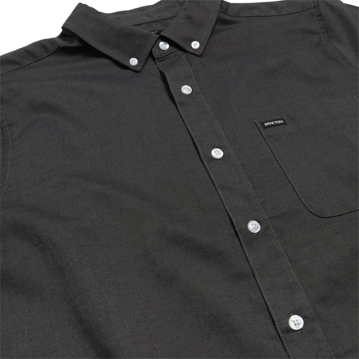 Brixton Sanford Oxford Shirt - Charcoal