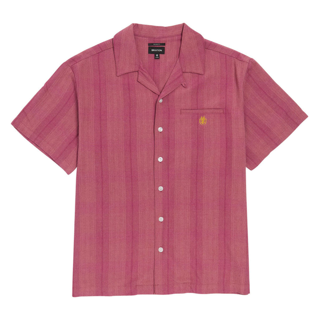 Brixton Century Woven Shirt - Pink Shadow Plaid