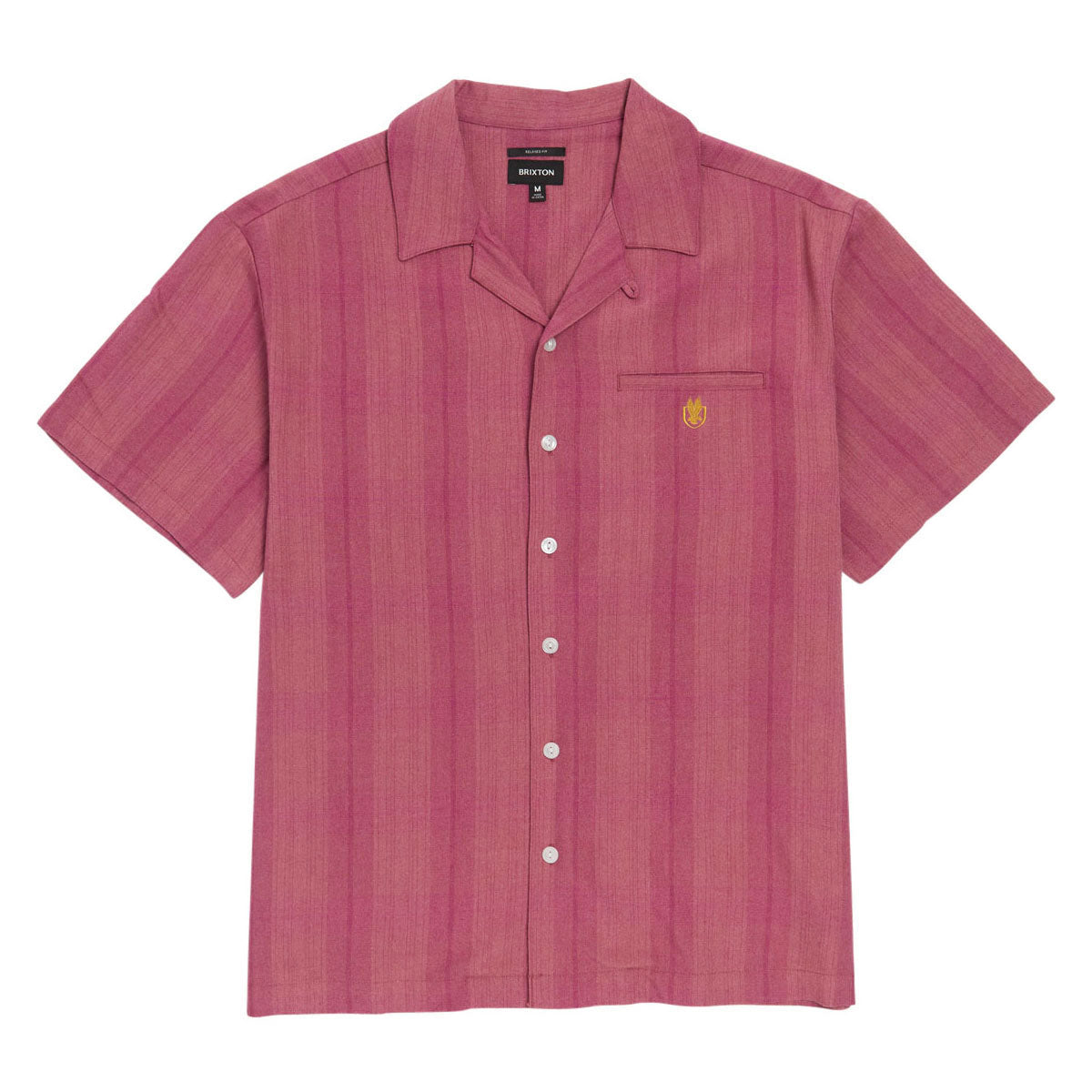 Brixton Century Woven Shirt - Pink Shadow Plaid