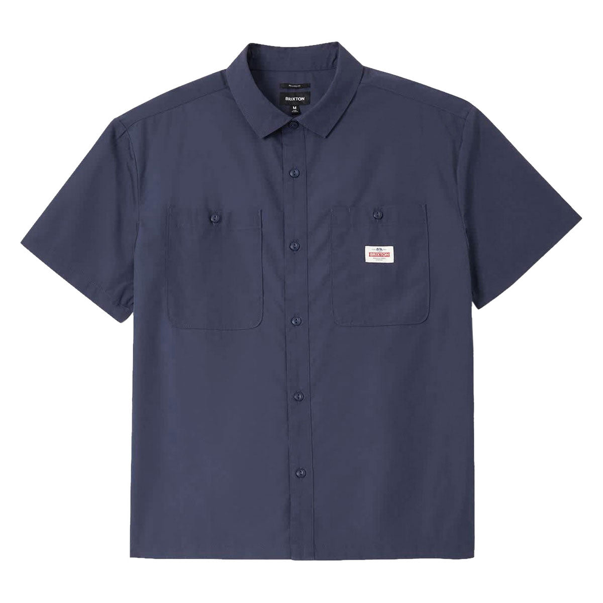 Brixton Trademark Woven Shirt - Washed Navy